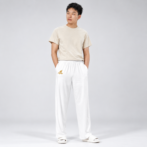 Pantalon large all over unisexe "Angeding"