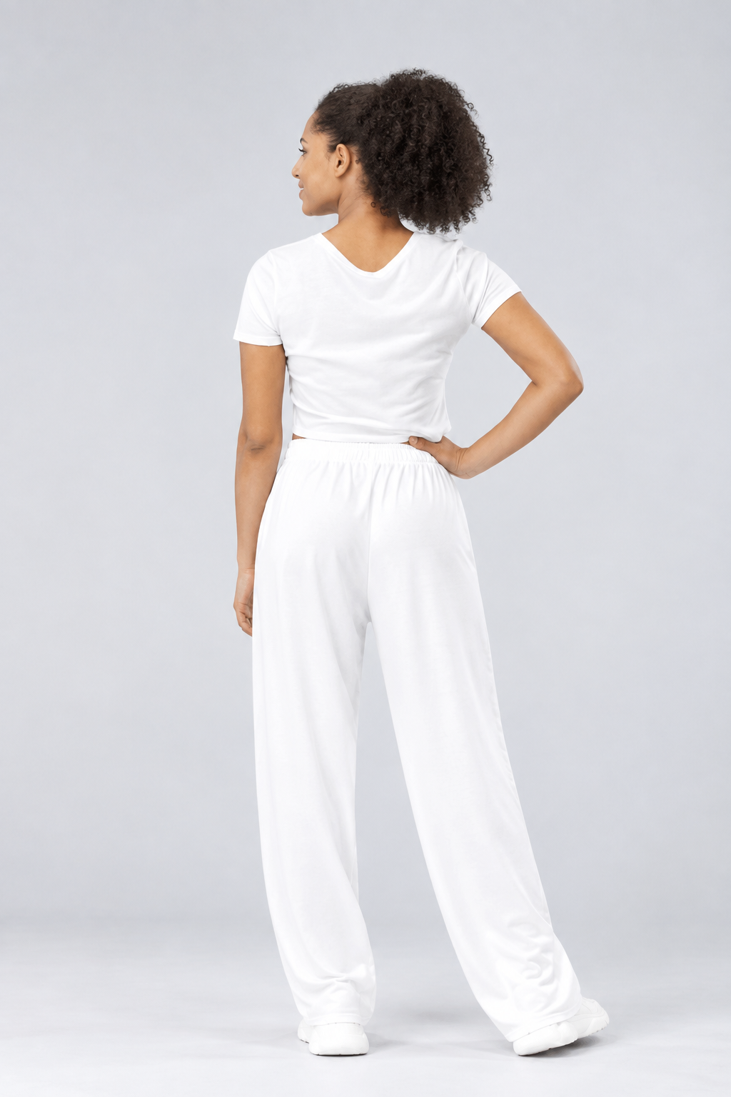 Pantalon large all over unisexe "Angeding"